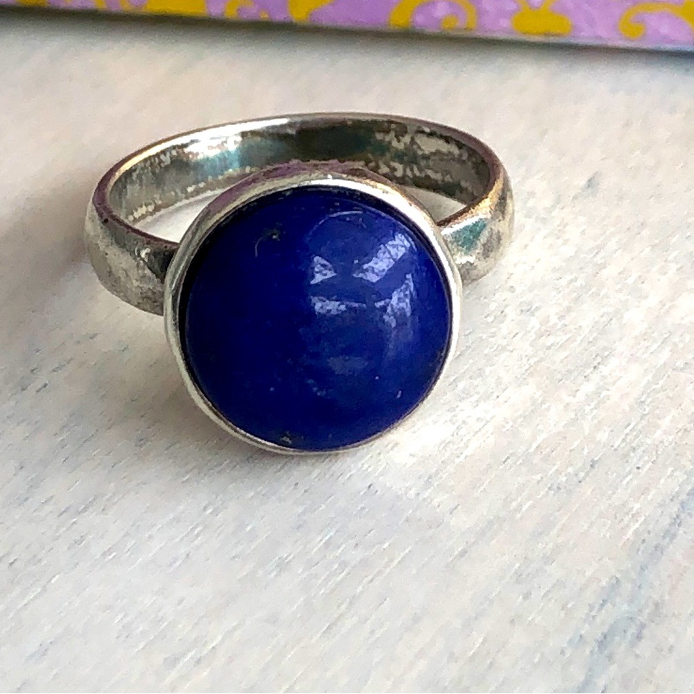 SILPADA 'TRUE BLUE'  LAPIS LAZULI RING